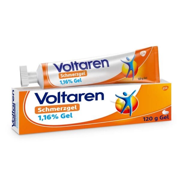 Voltaren pain gel 11.6 mg/g for muscle and back pain