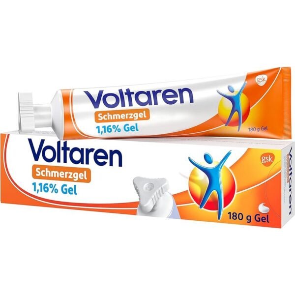 Voltaren pain gel 11.6 mg/g for muscle and back pain