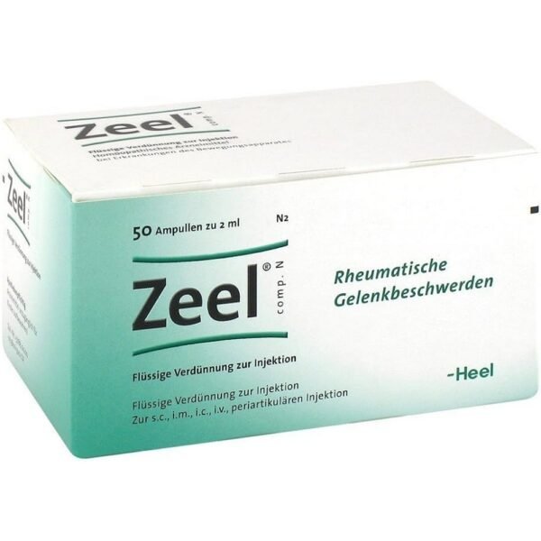 Zeel® Comp. N ampoules.   Read the package supplement and ask your doctor or pharmacist for risks and side effects.