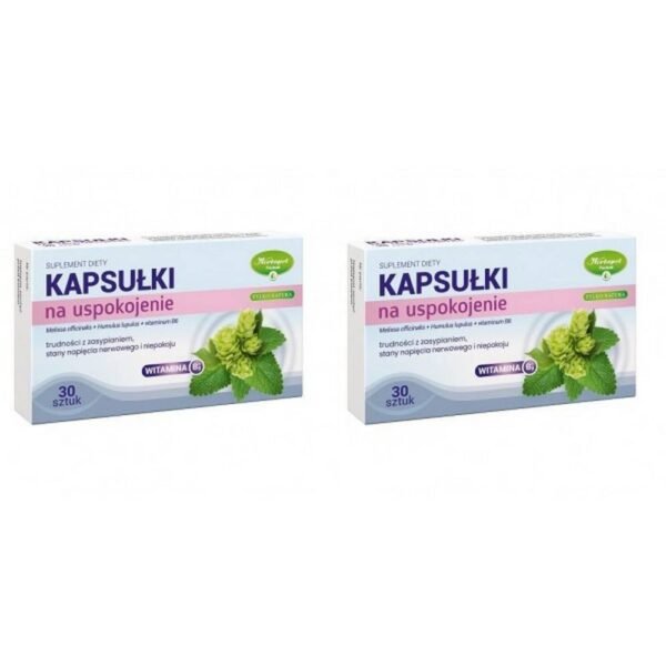CALMING CAPSULES make it easier to fall asleep and help maintain good sleep.