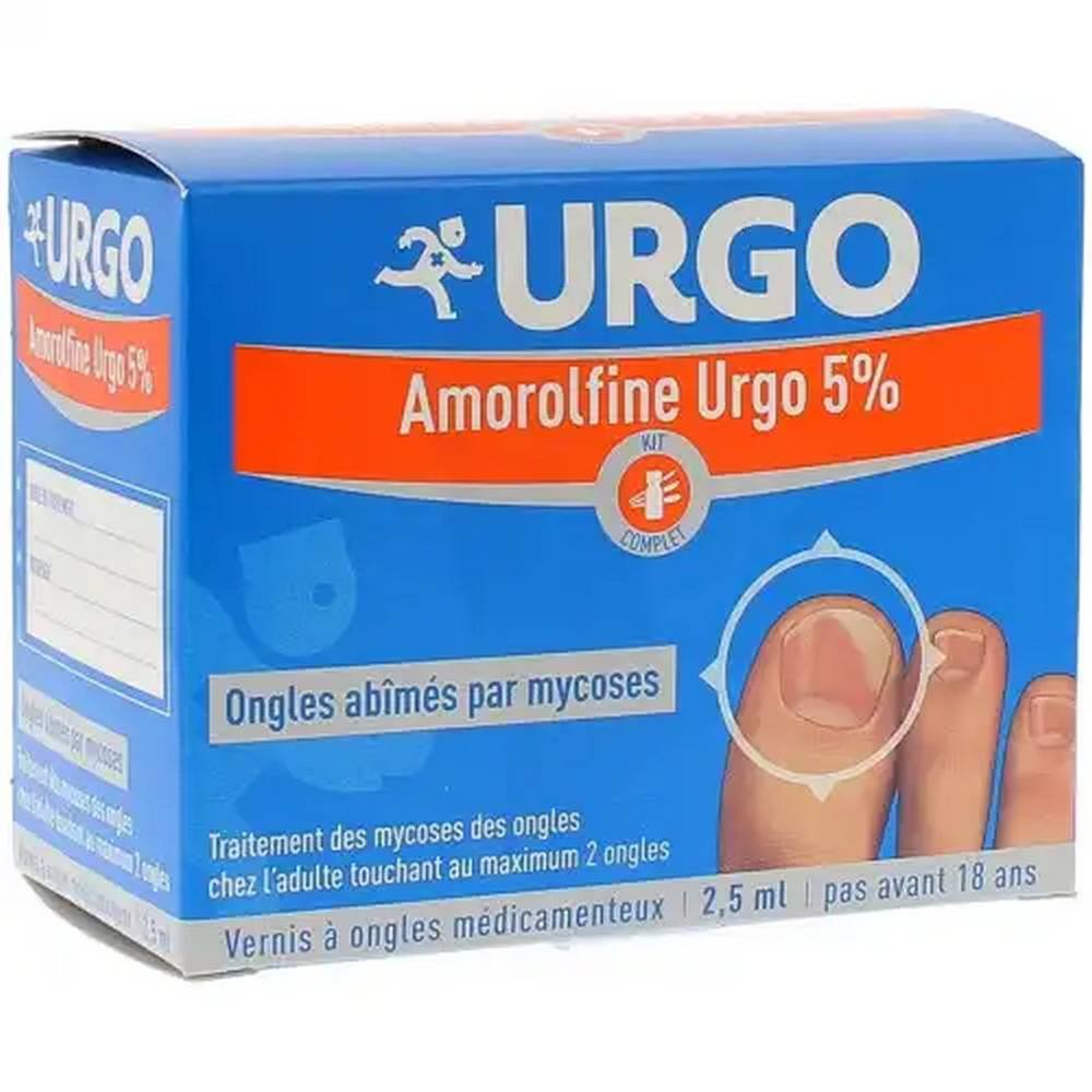 amorolfine varnish 5 25 urgo Грибок ногтей - Взрослый