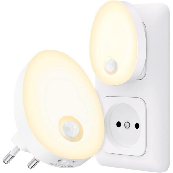 Motion Sensor Activation: Lights turn on automatically when motion is detected.