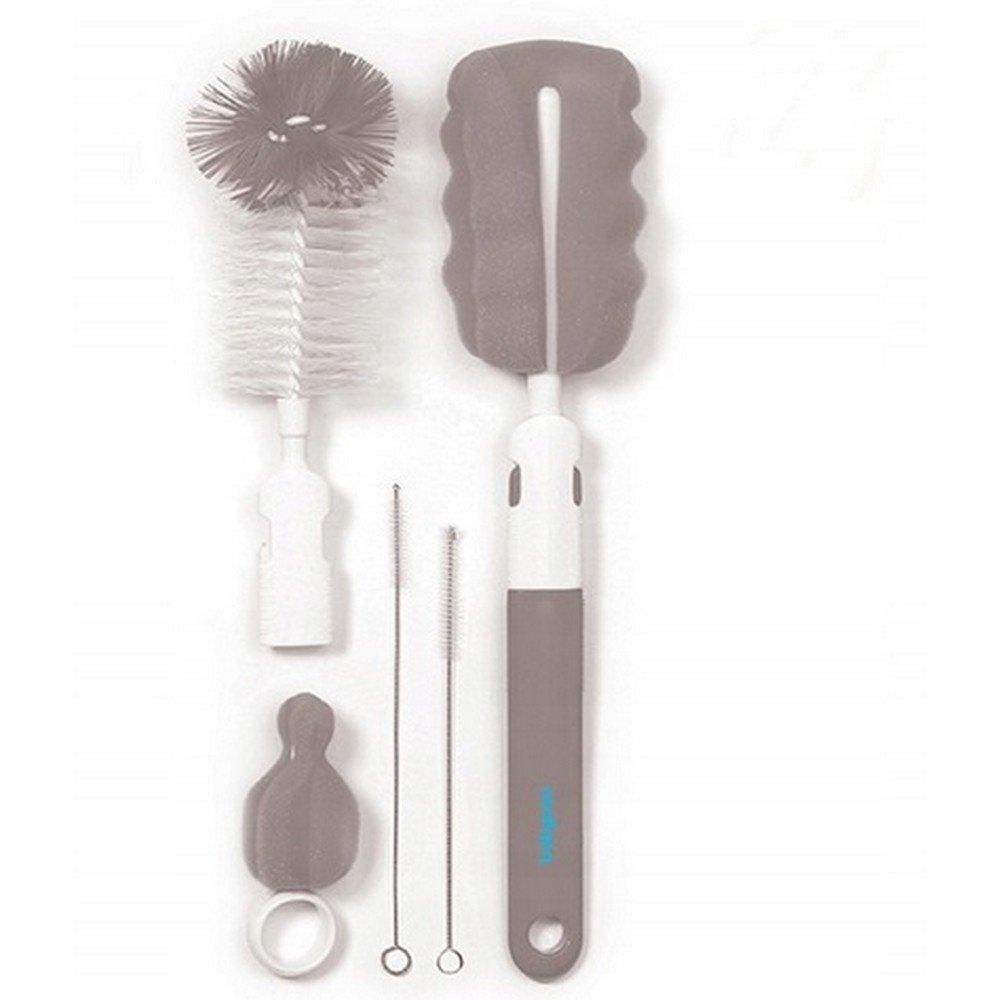 babyono set of brushes for washing bottles and pacific straws 73503 gray Набор щеток для чистки бутылочек и трубочек BABYONO 735/03 серый предназначен для тщательной очистки детских бутылочек, пустышек и соломинок. Прочная щетина и компактный дизайн обеспечивают удобную и эффективную очистку.