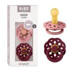 Natural Rubber Nipple: Made from 100% natural latex, soft and flexible for the baby's comfort.