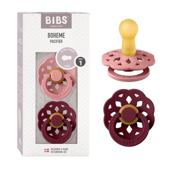 Natural Rubber Nipple: Made from 100% natural latex, soft and flexible for the baby's comfort.