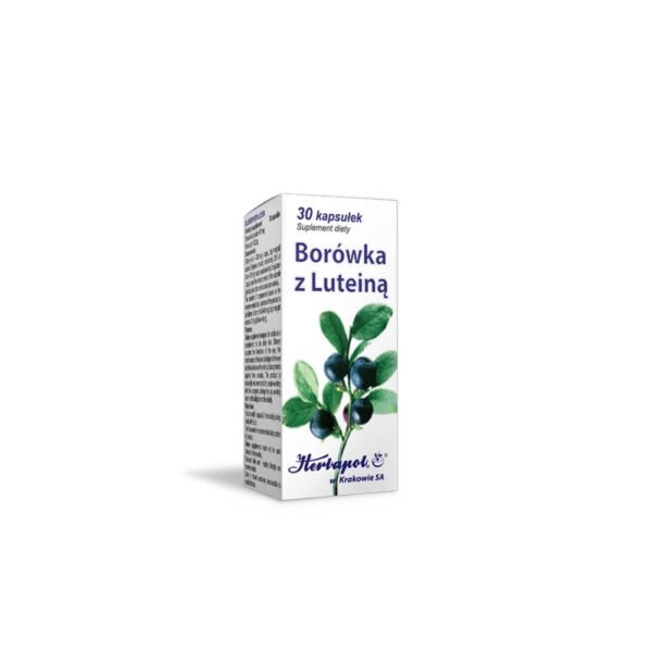 Blueberry with lutein supports eye health and proper collagen formation in the eyeball.