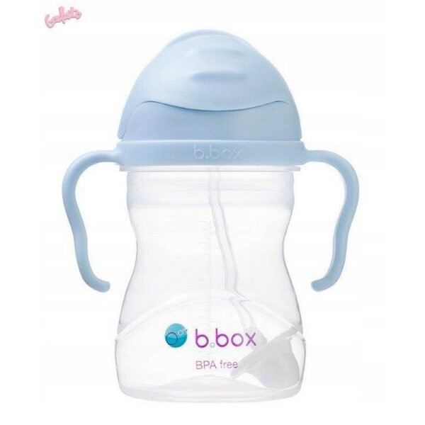 The b.box bottle features a playful Gelato Bubblegum design, making hydration fun for kids. Its 240 ml capacity is perfect for little hands and helps promote independent drinking. The built-in straw encourages sipping and minimizes spills, making it ideal for on-the-go use.