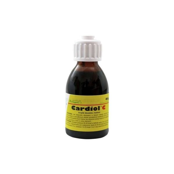 Cardiol C slightly increases the force of myocardial contraction and reduces the frequency of its contractions.