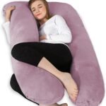 U-Shaped Design: Provides comprehensive support for the back, belly, and legs, ideal for side sleepers.