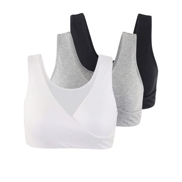 Comfortable Fit: Designed with soft, stretchy fabric for all-day comfort during pregnancy and nursing.