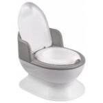 Ergonomically designed for toddlers, this potty seat offers comfort and stability during potty training. It features a high backrest and anti-slip base, ideal for both boys and girls, and is easy to clean.