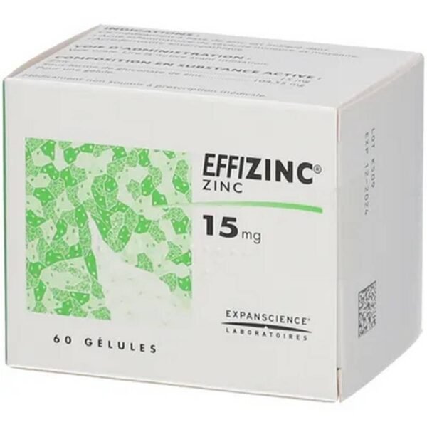 Zinc against inflammatory acne - From 6 years old