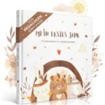 EULENTALER® The Baby Diary (Boho) I Creatively & Thoughtfully – a beautifully designed baby diary in a boho style, perfect for documenting special milestones and memories. Thoughtfully crafted with creative prompts to guide parents through capturing their baby's firsts.
