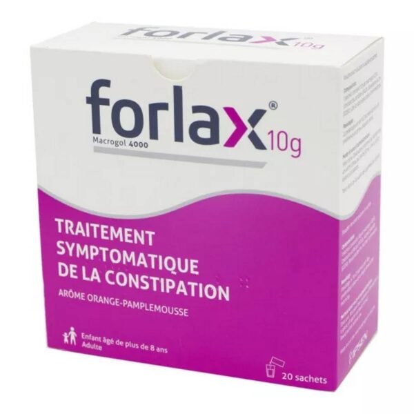Constipation: osmotic laxative - From 8 years old