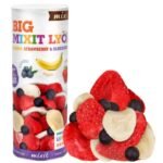 Freeze-dried Fruit Banana Strawberry Berry Mix is a delicious blend of fruits that retains their natural flavors and nutrients. This mix is perfect for snacking or adding to cereals and desserts. The freeze-drying process ensures a lightweight product that maintains the fruity taste without preservatives