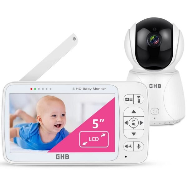 GHB Baby Monitor with Camera 5 Inch 350 for clear and reliable monitoring of your baby.