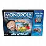 Monopoly Super Electronic Banking ofrece un toque moderno con un sistema sin efectivo, utilizando tarjetas electrónicas para las transacciones. Los jugadores pueden comprar propiedades, ganar recompensas y disfrutar de un juego acelerado con la banca digital.
