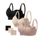 Comfortable Fit: Designed for all-day comfort with adjustable straps and a stretchy band.
