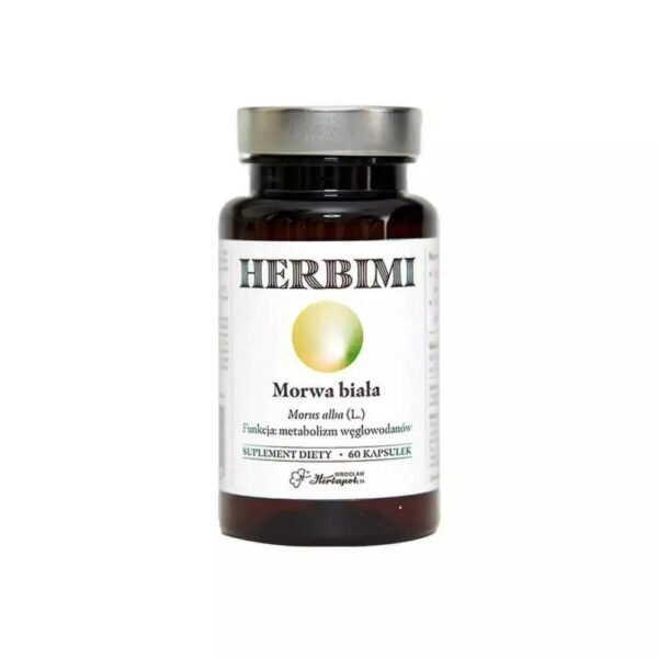 Herbimi Morwa White is a dietary supplement that supports carbohydrate metabolism in the body.