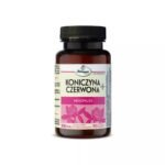 Koniczyna Czerwona+ Red clover helps cope with the symptoms of menopause: hot flashes, sweating, anxiety and irritability.