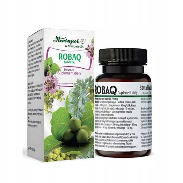 Herbapol Na Roebak supports the health of the digestive tract.