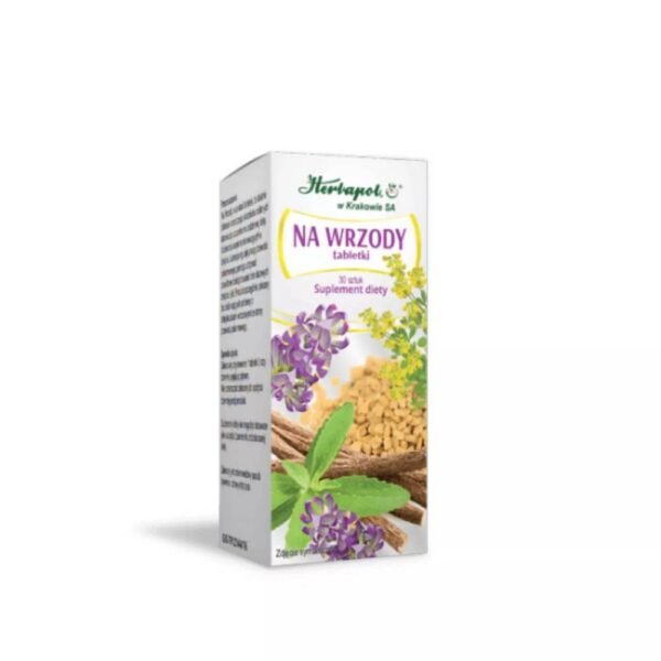 Na Wrzody maintains the pH balance in the stomach, regulates the digestive tract and helps maintain the proper functioning of the mucous membranes of the stomach and intestines.