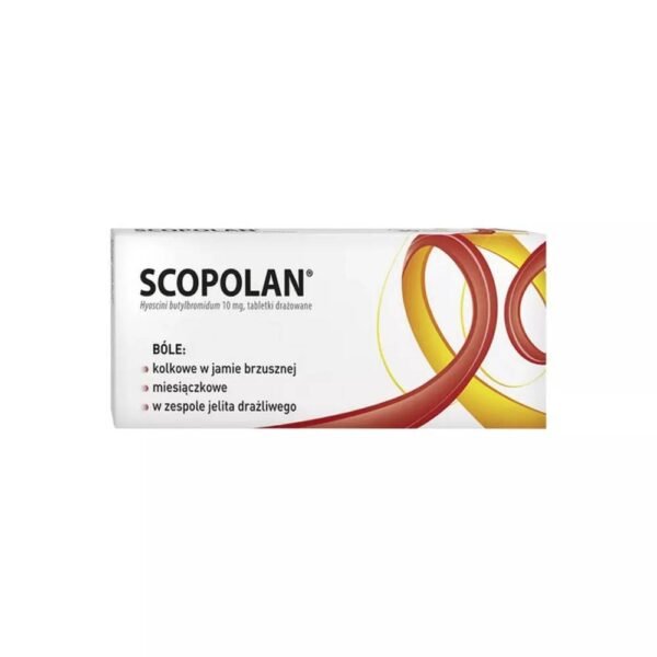 Scopolan is a drug used in the treatment of gastrointestinal spasms (stomach spasms, intestinal colic, biliary colic, renal colic).