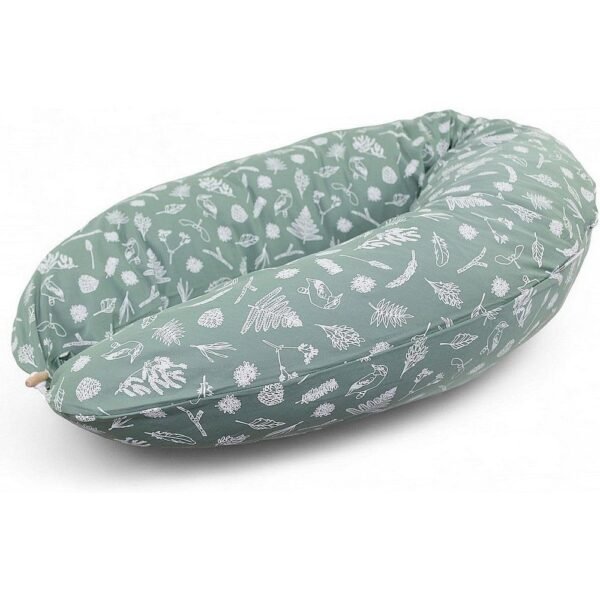 This versatile positioning pillow is designed to support comfortable breastfeeding and bottle-feeding positions.
