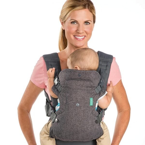 Infantino Flip Advanced 4-in-1 Baby Carrier for peace of mind while carrying your baby.