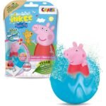 Surprise Inside: Each bath bomb dissolves in the water, revealing a surprise Peppa Pig-themed toy, which adds an element of excitement for children. This encourages kids to look forward to bath time.