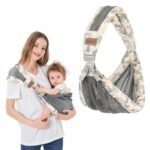 IULONEE Baby Sling Baby Carrier for Newborn for peace of mind while carrying your little one.