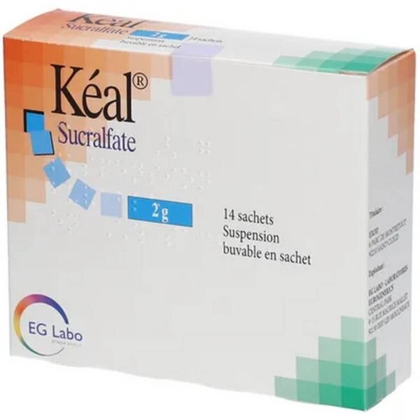 Treatment of gastric or duodenal ulcer - Sucralfate - Adult