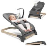 LIONELO June Baby Rocker designed for newborns, providing gentle rocking for soothing comfort.