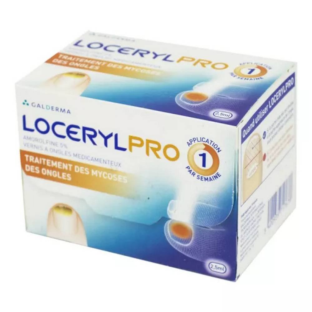 loceryl pro 25 galderma Tratamiento de hongos en las uñas - Antifúngico - Adulto