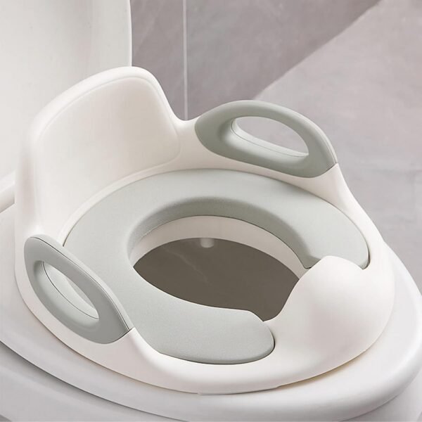 Secure Fit: Designed to stay in place on standard toilets for safety.