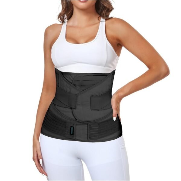 Versatile Support: Functions as an abdominal binder, pelvic support, and waist trainer, catering to different postpartum needs.