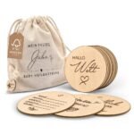 Natural Material: Made from high-quality wood for durability and a rustic look.