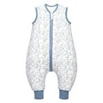 Foot Openings: Allows for movement while keeping baby warm.