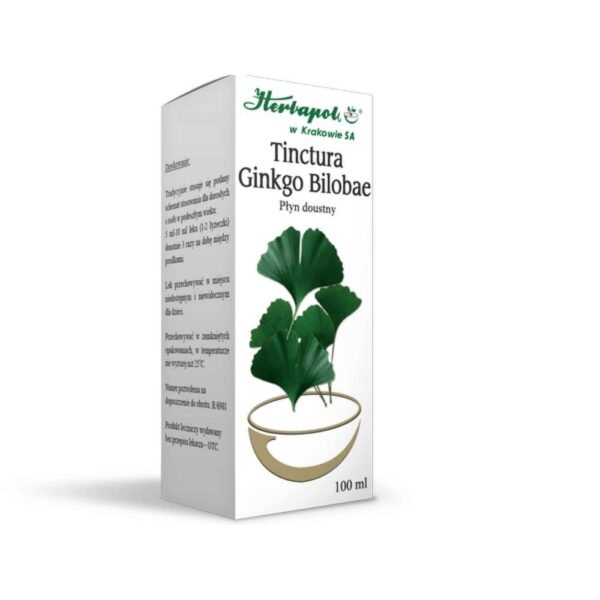 Ginkgo biloba tincture (tinctura Ginkgo Bilobae) is a drug of natural origin that improves blood circulation, dilates blood vessels and reduces blood viscosity.