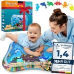 This large water mat is BPA-free and designed for babies aged 3 months and up.