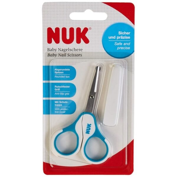 Safe Design: These nail scissors are designed with rounded tips to ensure safety while trimming your baby's nails, reducing the risk of accidental cuts or injuries to delicate skin.