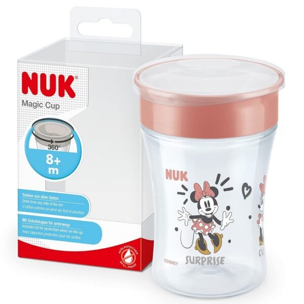 Designed for babies 8 months and older, this cup promotes independent drinking.