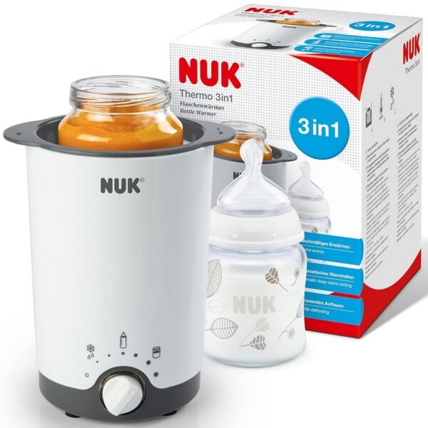 This versatile bottle warmer can warm milk, food jars, and defrost frozen food.