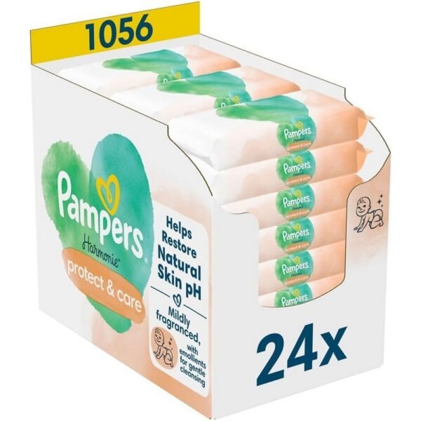 Natural and Gentle Ingredients: These wipes are made with 99% water and organic cotton, ensuring they are gentle and safe for a newborn's delicate skin. They are free from harmful chemicals like alcohol, perfume, and dyes, making them ideal for sensitive skin.