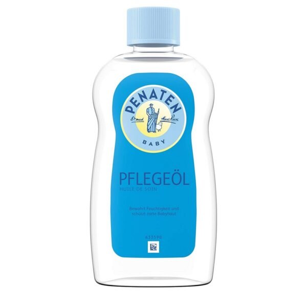 Gentle Nourishing Formula: This baby oil is designed to nourish and protect delicate baby skin. It helps retain moisture and is ideal for keeping a baby’s skin soft, smooth, and hydrated.