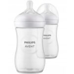 The Philips Avent Natural Response SCY903 Baby Bottle is designed for easy feeding transitions between breast and bottle. It has a unique nipple that responds to the baby’s natural sucking rhythm, enabling them to pause and swallow comfortably. The bottle includes an anti-colic valve to reduce discomfort and is made to support natural latch-on, ideal for mixed feeding.