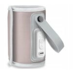 The Portable Baby Bottle Warmer Lionelo Thermup Go in pink is designed for on-the-go parents. It efficiently warms milk and baby food with a built-in battery, ensuring quick and convenient feeding anywhere. Its compact size and lightweight design make it easy to carry, while the safety features ensure it’s safe for your little one.