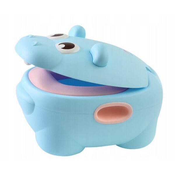 This children's potty features a non-slip design and a supportive backrest for added comfort and stability during use. The removable insert makes cleaning easy, ensuring a hygienic potty training experience.
