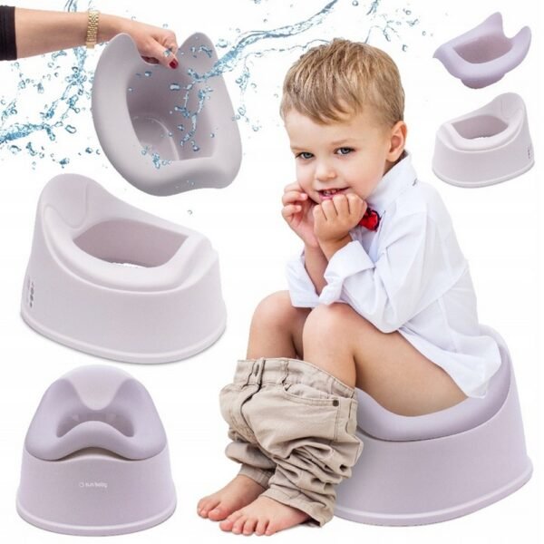 This potty features a non-slip base and a removable insert for easy cleaning. Designed for comfort and stability, it's perfect for toddlers learning to use the toilet.