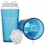 The REFLO Training Mug is designed for children aged 6 months and older to practice drinking from a glass without the spills. It features an innovative insert that controls the flow, allowing for natural sipping without overwhelming the child. This design helps children transition from bottles to open cups, encouraging independence and coordination.